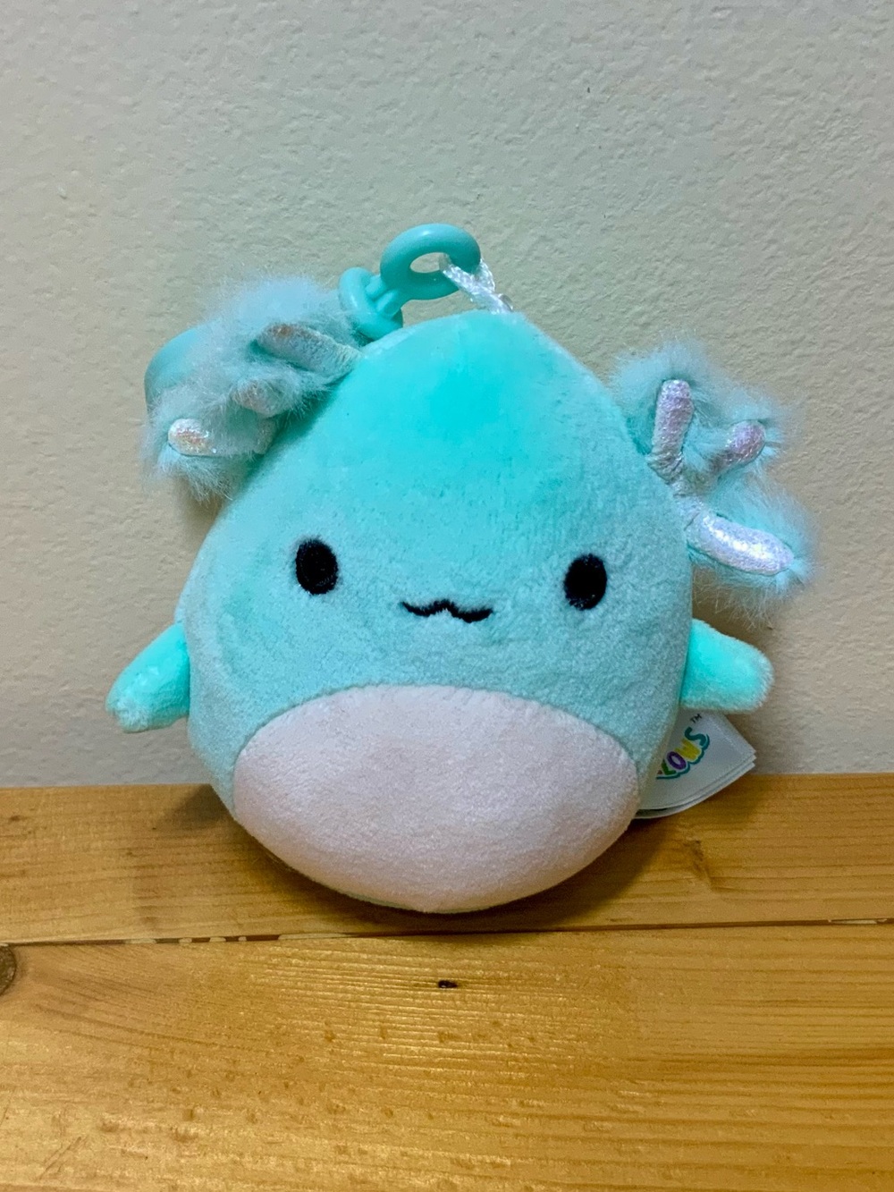 Axolotl Clip-On Squishmallow